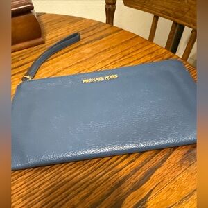Michael Kors leather wrist bag old money quiet luxury